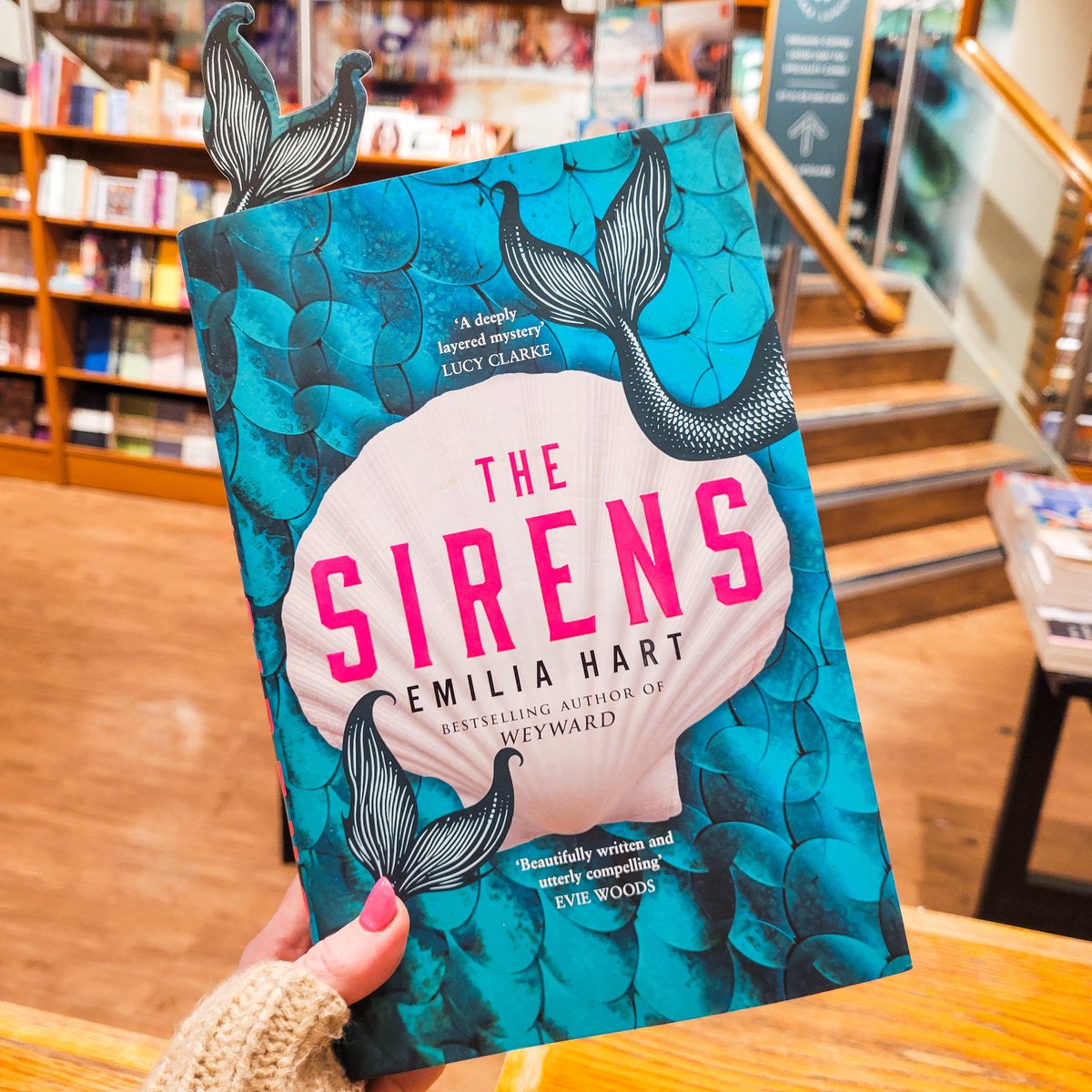 Waterstones Sunderland (@waterstonessun) on Twitter photo Will you answer the call?
Happy publication day to The Sirens by <a href="/EmiliaHartBooks/">emilia hart</a>! By far one of our most anticipated & talked about releases of 2025. I can't wait for this book to take over my life as Weyward did 🌊🤍 Will you answer the call?
Happy publication day to The Sirens by <a href="/EmiliaHartBooks/">emilia hart</a>! By far one of our most anticipated & talked about releases of 2025. I can't wait for this book to take over my life as Weyward did 🌊🤍