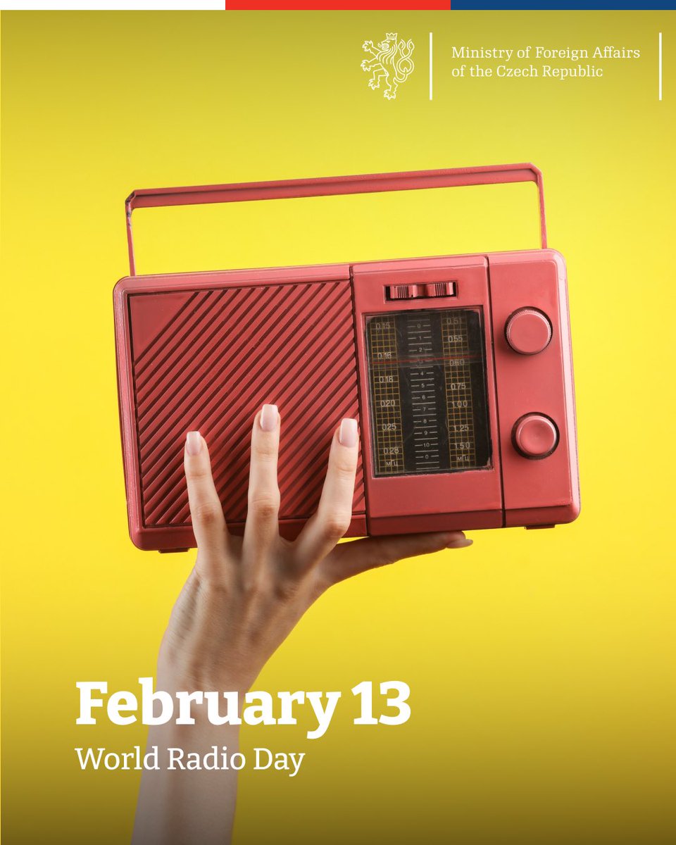 📻 Today, on World Radio Day, we commemorate the importance of press freedom and independent broadcasting. Radios are a key tool for spreading information and maintaining democratic values.

🤝 We are therefore pleased that one of our long-term partners is <a href="/CRozhlas/">Český rozhlas</a>.