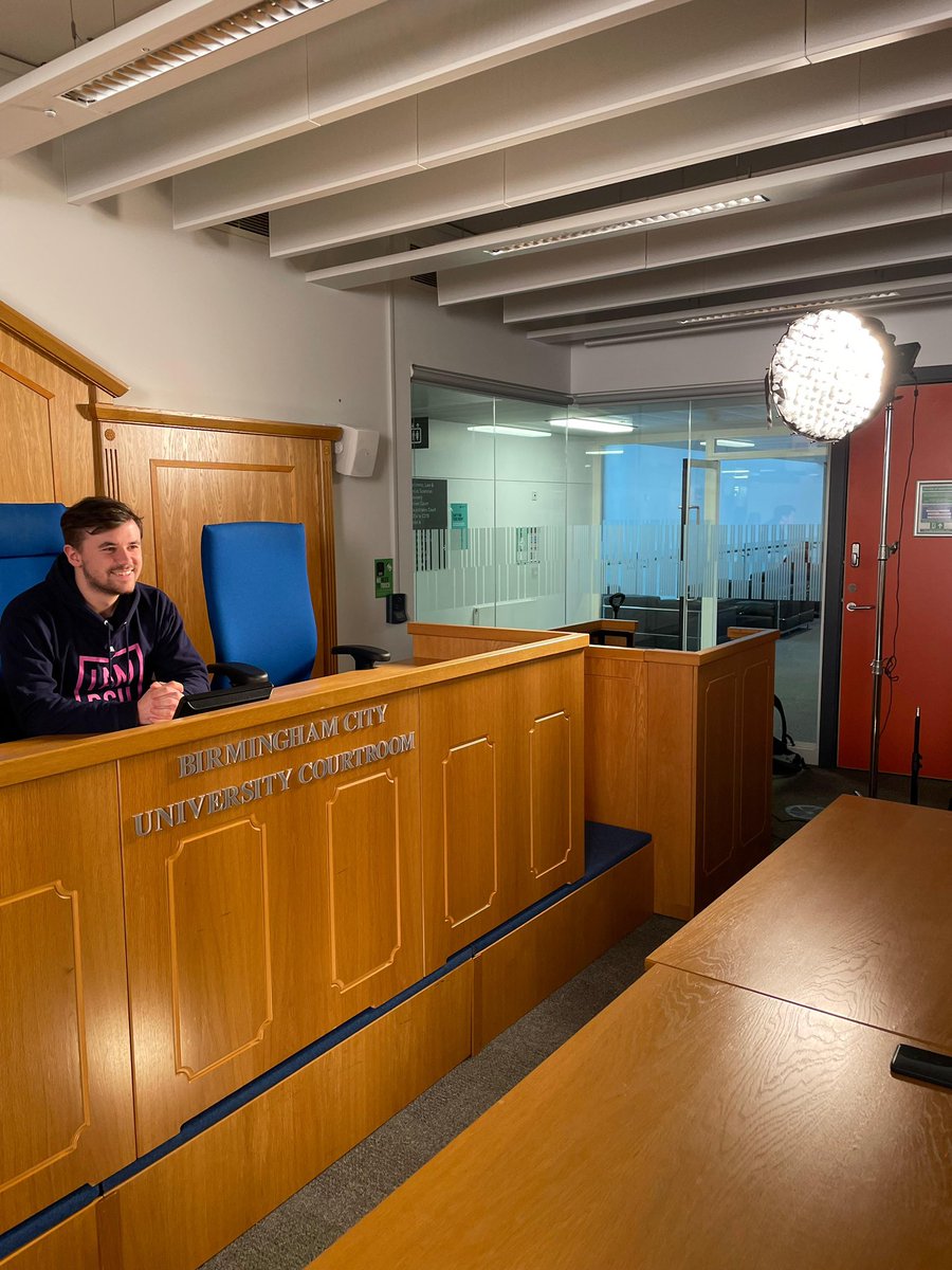 Great to see our initiative with ROCU <a href="/WMPolice/">West Midlands Police</a> come to life this morning as <a href="/BCUCriminology/">Criminology BCU</a> Policing and Investigation student Harry and Lecturer in Crim &amp; Policing Matt Phillips recorded a video educating people on the dangers of fraud romance in advance of Valentines Day