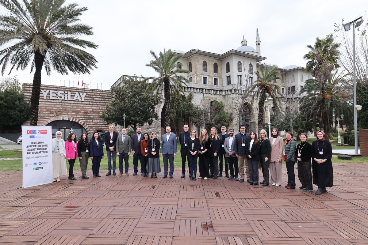 Genel Başkanımız Doç. Dr. Mehmet Dinç’in açılış konuşmasıyla başlattığımız “Göçmen Gençlere Yönelik Bağımlılığa Karşı Önleme Modeli Geliştirilmesi” projemiz, Marmara Üniversitesi iş birliğiyle hayata geçiyor.

Almanya Hamburg-Eppendorf Üniversitesi ve Norveç Oslo Belediyesi