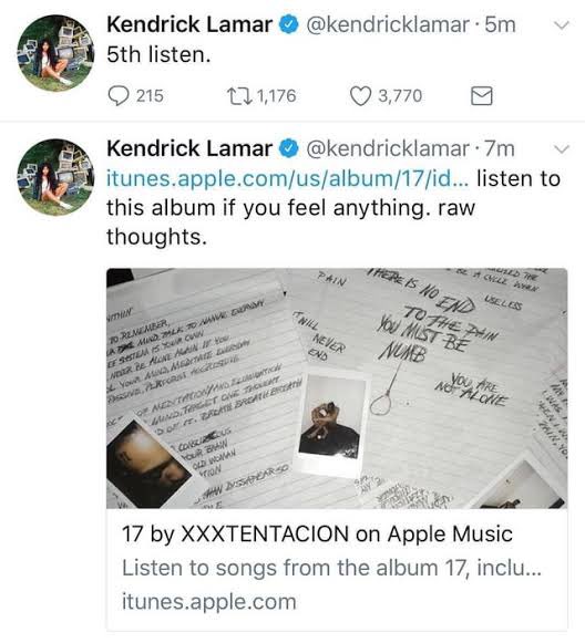 Oshachutes's tweet image. Still the worst thing Kendrick has ever done