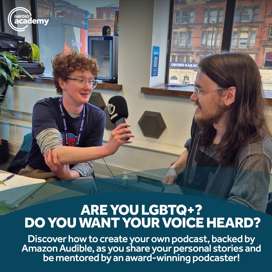 'Audible Lives' with <a href="/Gaydio/">Gaydio</a> is a series of podcast episodes which delves into the lives of LGBT+ participants across the North West, talking about their lived experiences and advice for other LGBT+ individuals.

Find out more: ow.ly/AWQx50UZb8J