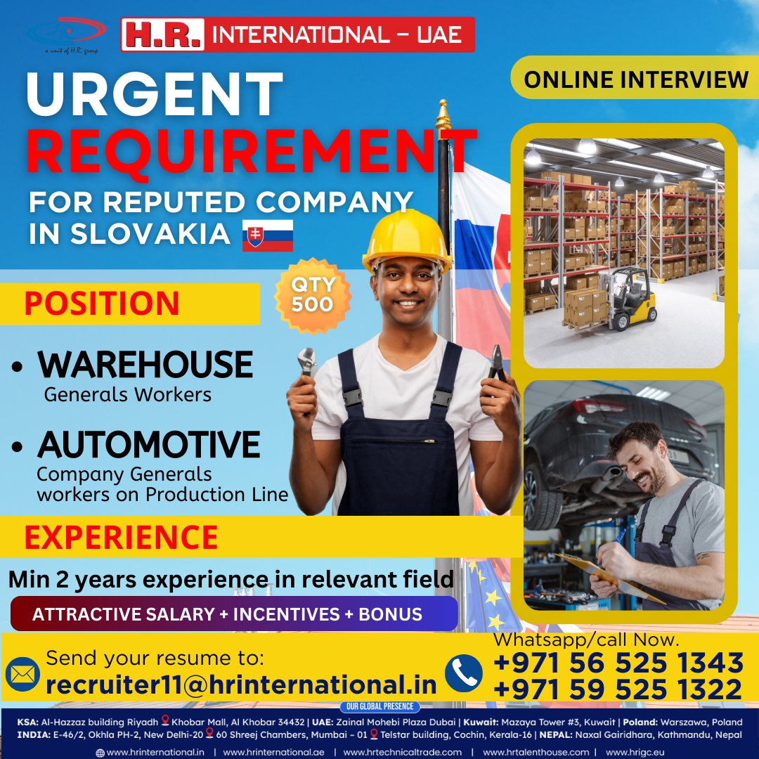 HR International tweet media