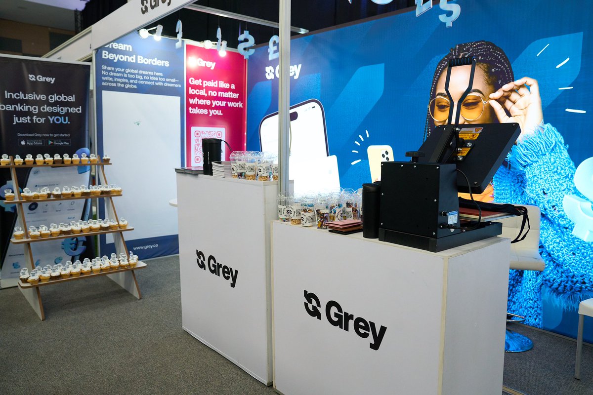 greyfinance's tweet photo. We had a great time connecting with key industry players on the first day of the Africa Tech Summit.
If you couldn’t experience our booth yesterday, make sure you stop by today to see all the fun things we have for you!
#atsnbo #gowithgrey https://t.co/V3Er8fP5lo