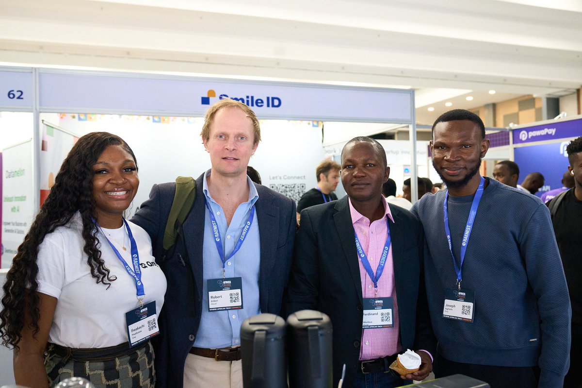 greyfinance's tweet photo. We had a great time connecting with key industry players on the first day of the Africa Tech Summit.
If you couldn’t experience our booth yesterday, make sure you stop by today to see all the fun things we have for you!
#atsnbo #gowithgrey https://t.co/V3Er8fP5lo