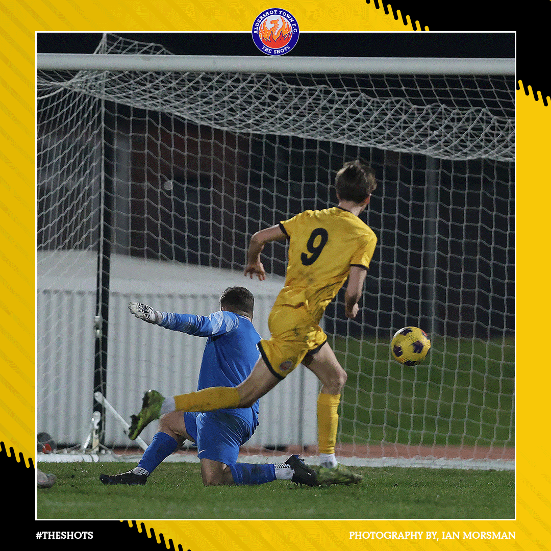 Congratulations to our B Team who represented the Shots last night in the Quarter-Final of the Aldershot Senior Cup and progressed into the Semi-Finals with a 4-0 win against the Army FA U23s last night 👏

Harry Thorpe scored a hat-trick including two from the spot as Charlie