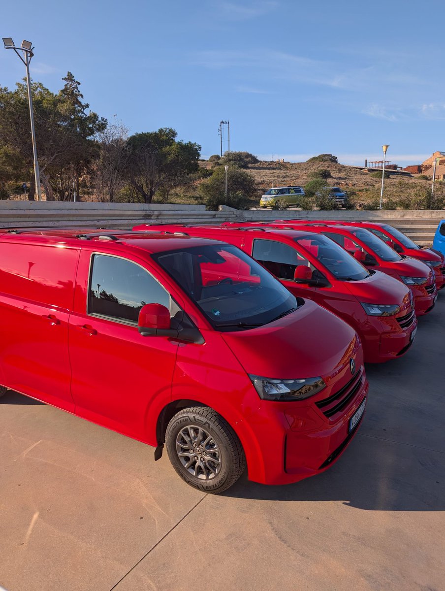#Volkswagen Transporter press launch taking place in Athens this week. 

#mmai #newvans
