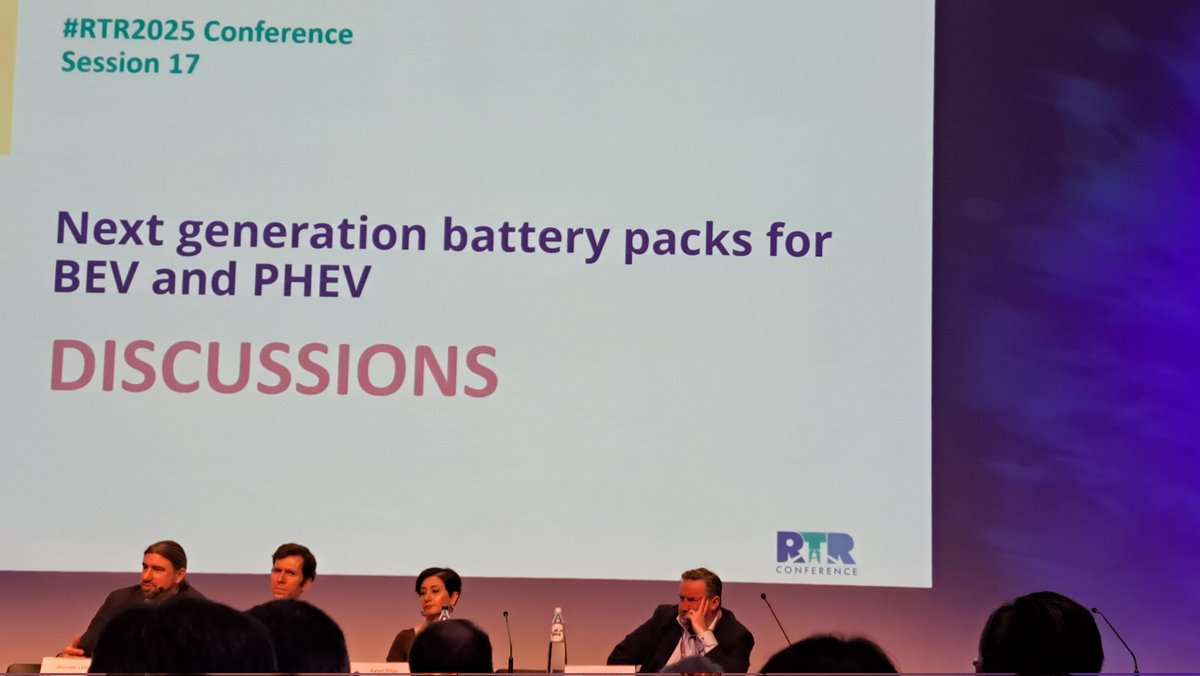 Day Three #RTR2025. Very interesting session and  discussion on  battery pack innovation <a href="/bepa_eu/">BEPA_EU</a> <a href="/ERTRAC_EU/">ERTRAC</a> <a href="/HorizonEuropeIE/">Horizon Europe Ireland</a>