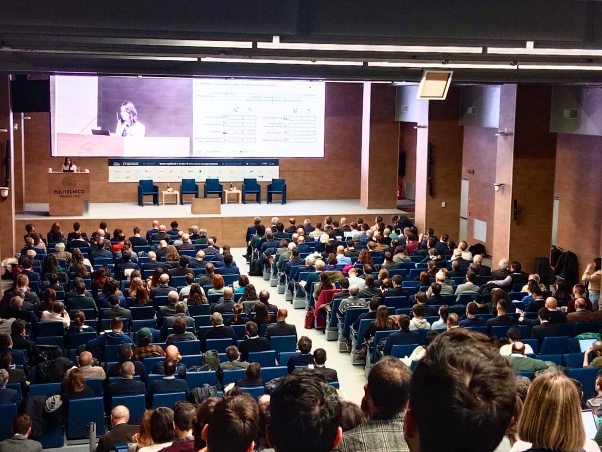🚀 Oggi al <a href="/polimi/">Politecnico di Milano</a> il convegno dell’Osservatorio Smart AgriFood presenta i risultati della ricerca 2024: "Smart AgriFood: è tempo di una nuova consapevolezza!", del quale siamo orgogliosi di essere sponsor! 🌱

<a href="/Osserv_Digital/">Osservatori Digital</a> 
#Agricolus #Agtech #OSAF25 #SmartAgriFood