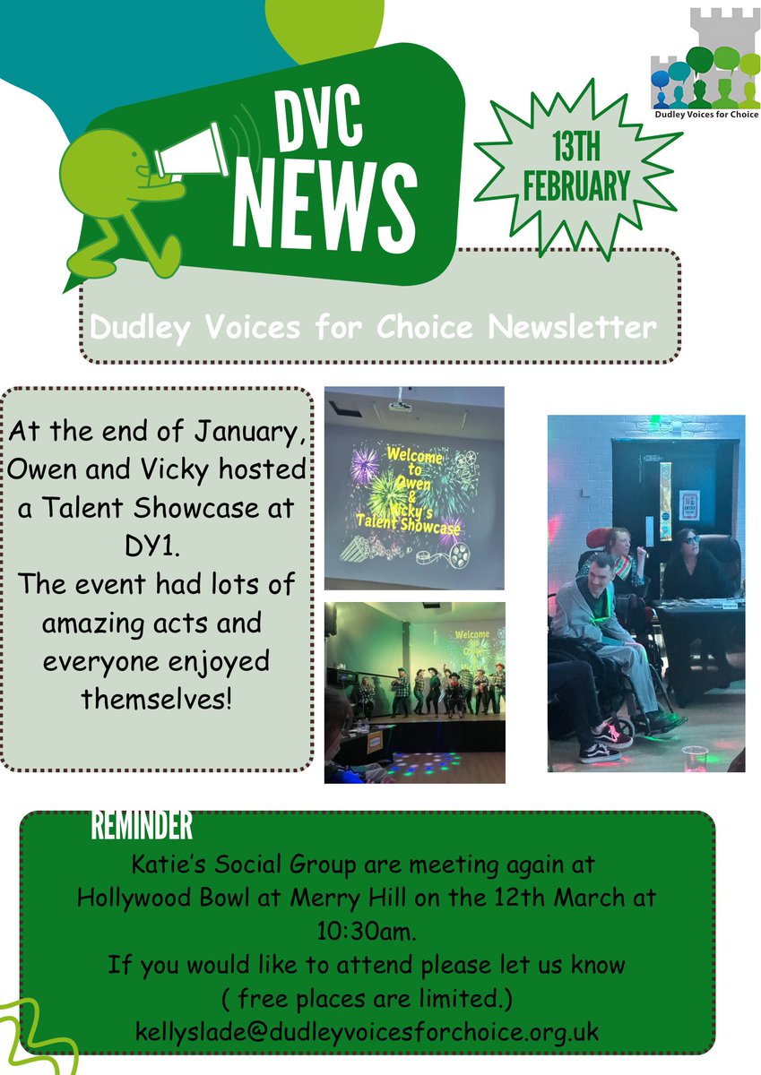 Lucy Offley (@lucyodvc) on Twitter photo Have a look at this weeks newsletter of what the team have been up to. If you would like to be involved get in touch with Matty at DVC. <a href="/DVCSarahO/">Sarah Offley 💚</a> <a href="/DvcDudley/">Dudley Voices for Choice Self Advocacy</a> <a href="/JoWDVC1/">DVC@JoW</a> <a href="/kellysladedvc/">Kelly Slade</a> <a href="/ShoutOutAcademy/">Shout Out Academy</a> Have a look at this weeks newsletter of what the team have been up to. If you would like to be involved get in touch with Matty at DVC. <a href="/DVCSarahO/">Sarah Offley 💚</a> <a href="/DvcDudley/">Dudley Voices for Choice Self Advocacy</a> <a href="/JoWDVC1/">DVC@JoW</a> <a href="/kellysladedvc/">Kelly Slade</a> <a href="/ShoutOutAcademy/">Shout Out Academy</a>