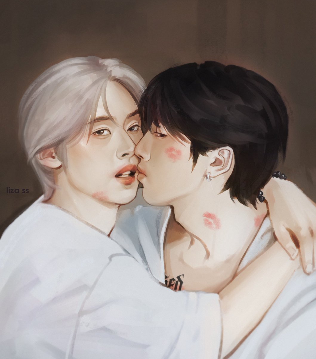 Allan_Qwee's tweet photo. so, where were we? 
💋🌟

#minsung https://t.co/7E8kjIqoKB