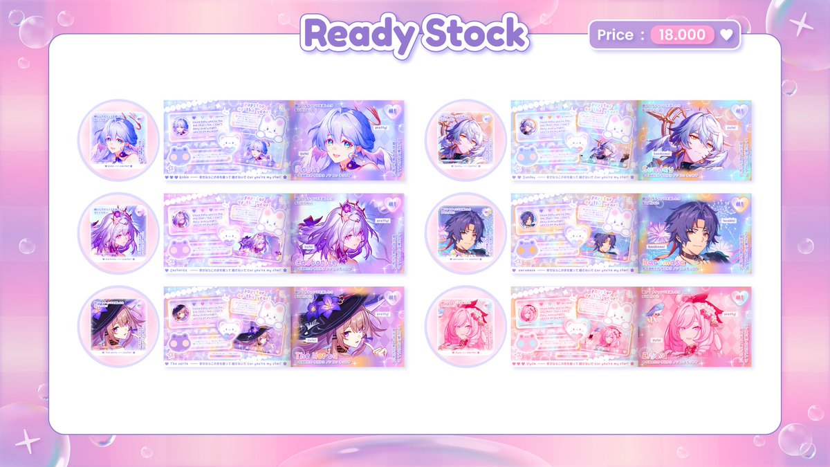 anyacorner's tweet image. ✿ [ help repost please! ] 

haii aku bawa 12 layout yang bisa ditake sekarang! ⚠️ khusus untuk layout couple, dari hari ini sampai besok ada diskon jadi 15k / layout 🩷✨️ 

t. #zonauang #zonajajan #zonaba