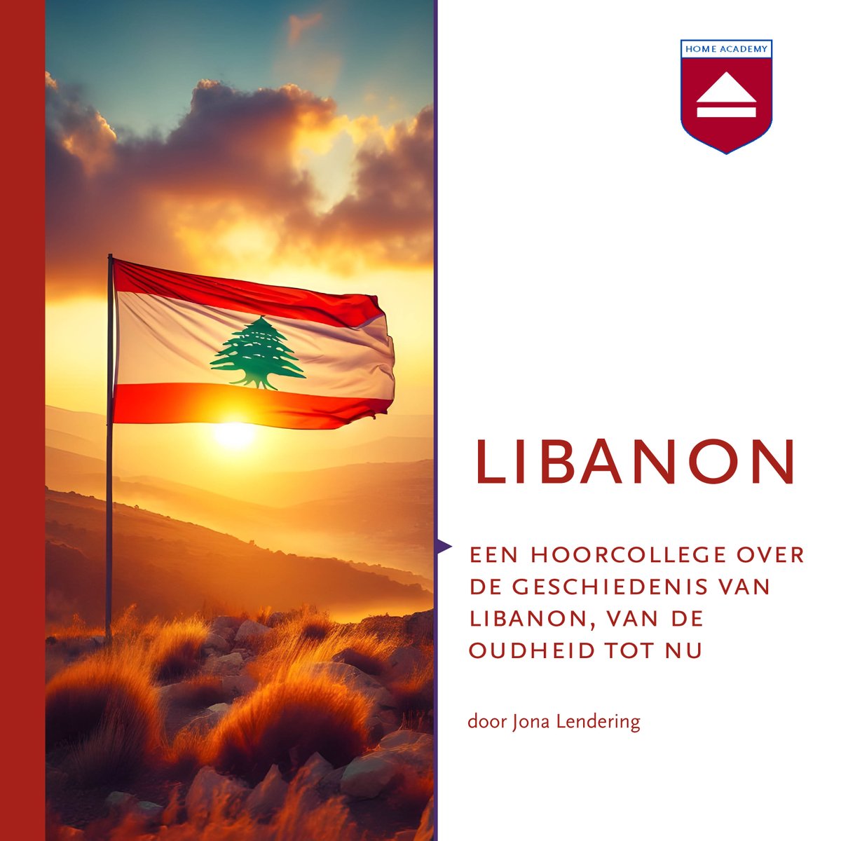 In zijn #hoorcollege over Libanon neemt Jona Lendering de luisteraar mee op een fascinerende reis door de geschiedenis van dit unieke land. 

home-academy.nl/products/liban…
