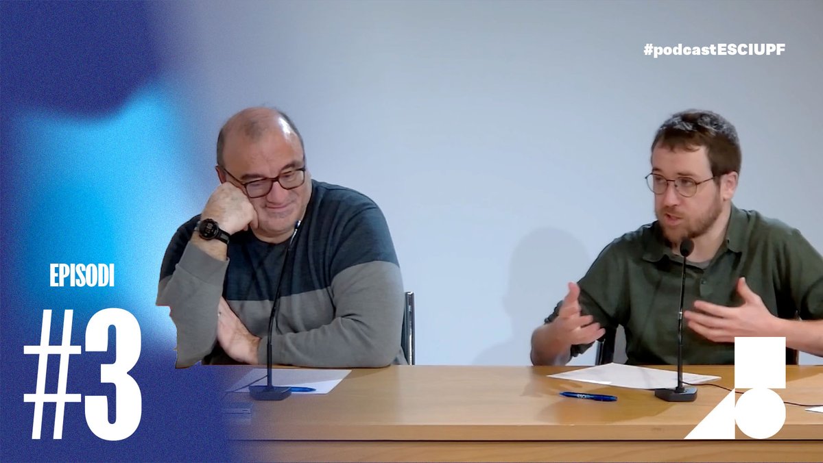 🎙️ Nou capítol del #PodcastESCIUPF! En aquest 3r episodi ens preguntem per la sostenibilitat del nostre planeta. Som a temps de revertir la situació? En parlem amb <a href="/amturiel/">Antonio Turiel</a> (<a href="/ICMCSIC/">ICM-CSIC</a>), <a href="/DAmatiPuigsech/">Didac Amat</a> (<a href="/UPFBarcelona/">UPF Barcelona</a>), <a href="/PostCrash_UPF/">Post-Crash UPF</a> i <a href="/UNESCOChairESCI/">UNESCO Chair ESCI-UPF</a> ♻️
ow.ly/xpYr50UZaAP