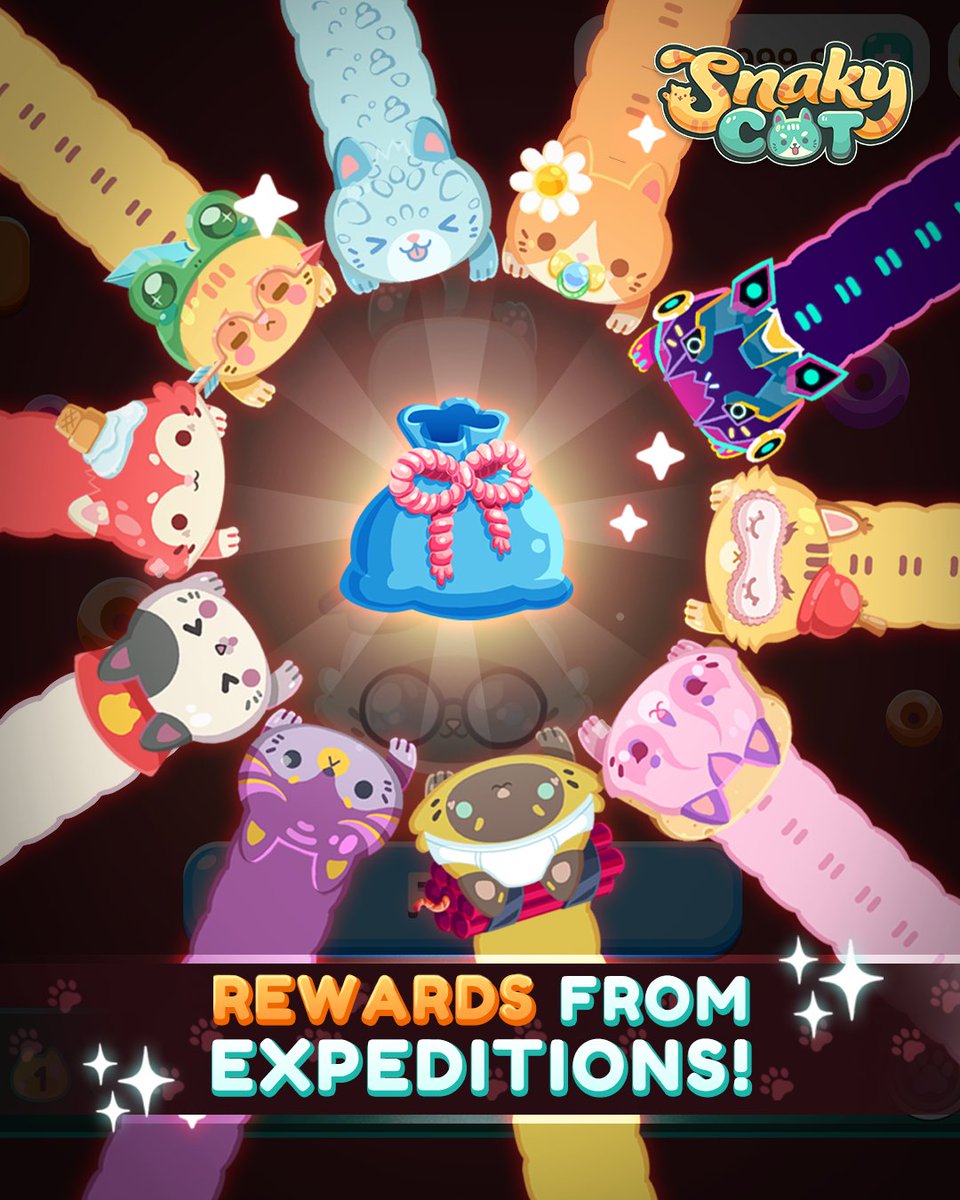 Snaky Cat tweet media