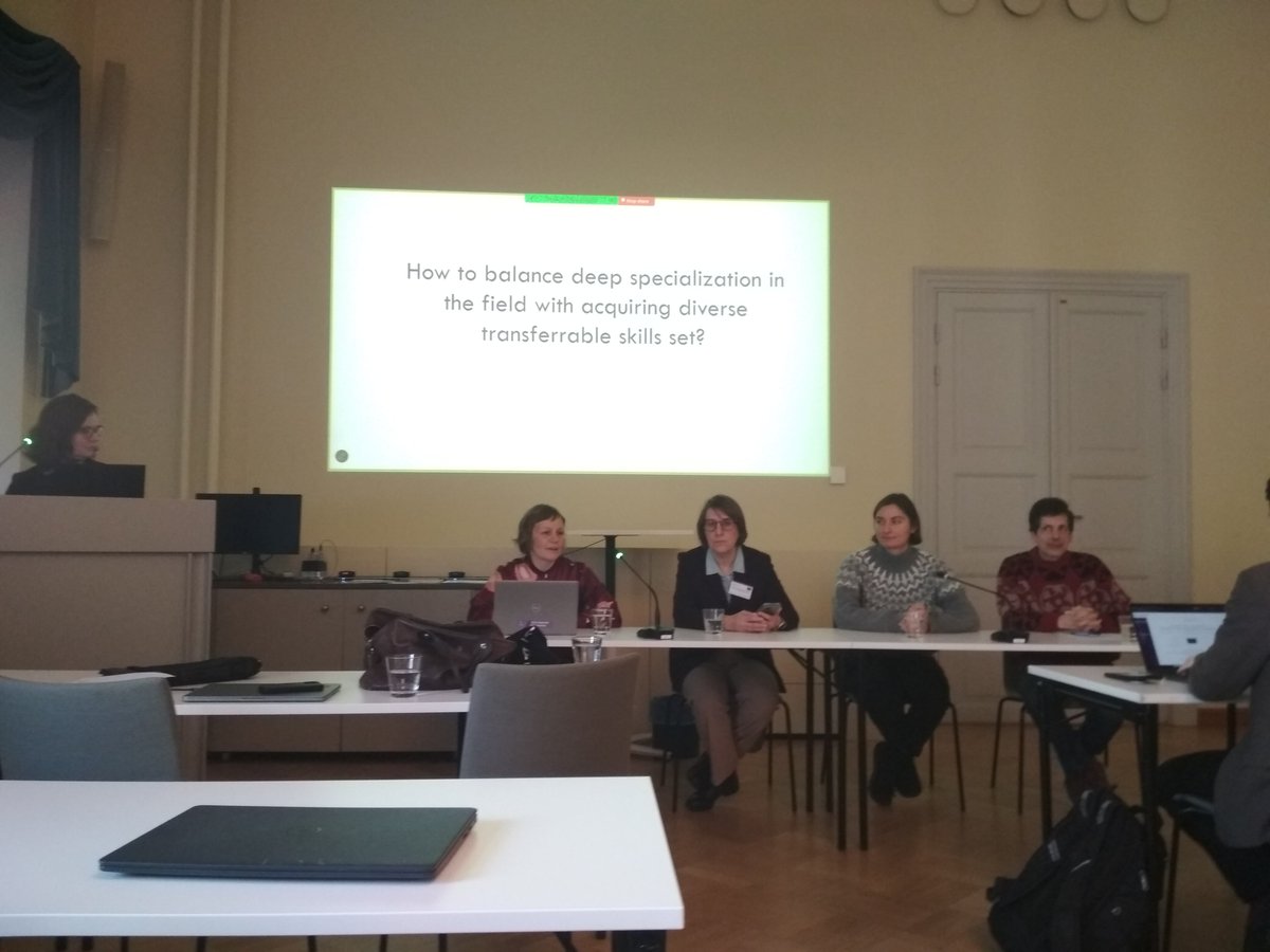 _Anastasiya_B's tweet image. While discussing with the panel the #PhD programmes and its quality, many valuable points have arose from the opinion exchanges - continuous learning and skills development of efficient communication and time management are the most important items identified #SWATNetProject