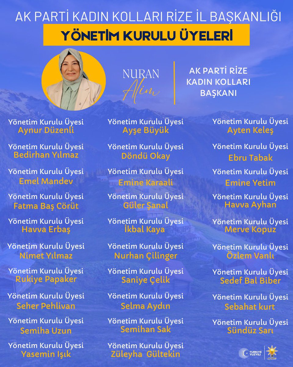 AK Kadın Rize tweet media