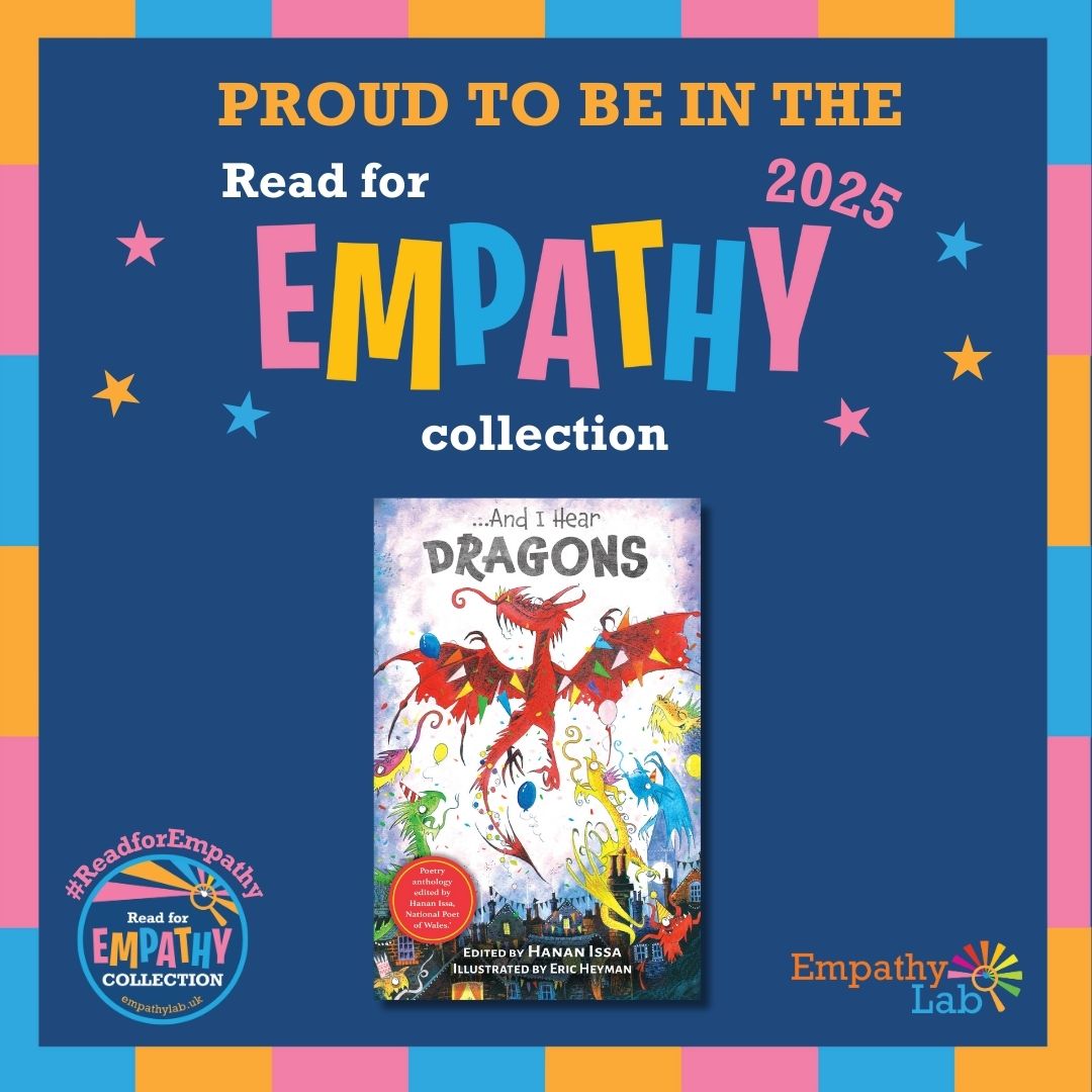 Firefly Press (@fireflypress) on Twitter photo We’re so delighted And I Hear Dragons edited by Hanan Issa and illustrated by Eric Heyman has been chosen by <a href="/EmpathyLabUK/">EmpathyLabUK</a> for the #ReadForEmpathy collection 2025.
Download the collection guides here: empathylab.uk/RFE We’re so delighted And I Hear Dragons edited by Hanan Issa and illustrated by Eric Heyman has been chosen by <a href="/EmpathyLabUK/">EmpathyLabUK</a> for the #ReadForEmpathy collection 2025.
Download the collection guides here: empathylab.uk/RFE