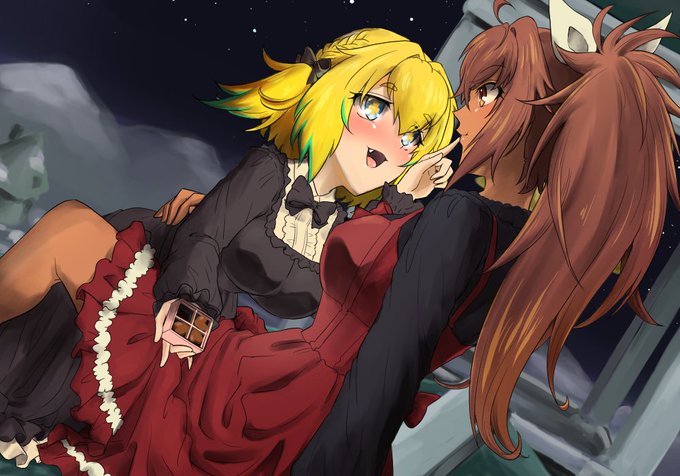 バレンタイン絵間に合わなさそうだし再掲でお茶にごしとこ 