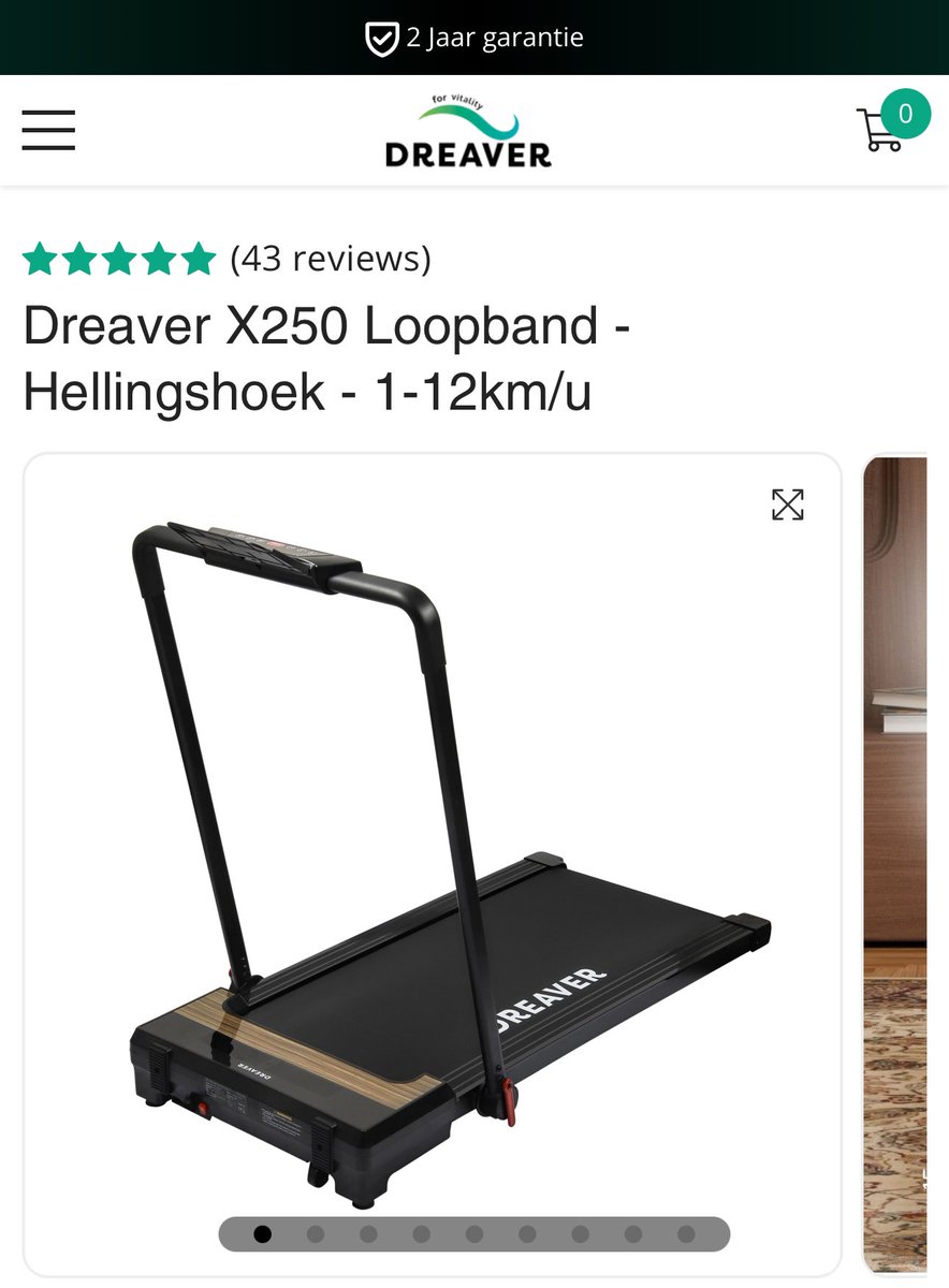 Speldenkussen80's tweet photo. Gister toch maar besteld 😃 ben heel benieuwd! #dreaver #loopband https://t.co/bJbPT5FPT5