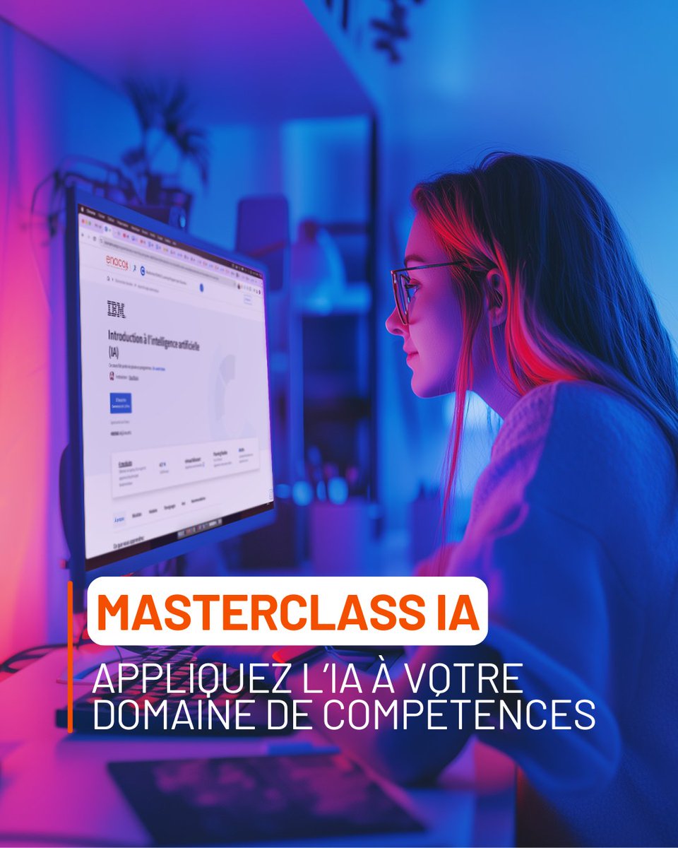 🚀 Maîtrisez l’#IA et certifiez vos #compétences !
💡 Un recruteur vous demande : "Quelle est votre expérience avec l’IA ?"
❌ Aucune réponse = opportunité perdue
✅ #Certification IA = une longueur d’avance

🔗 En savoir plus sur nos #formations : enaco.fr/actualites/mas…

#enaco