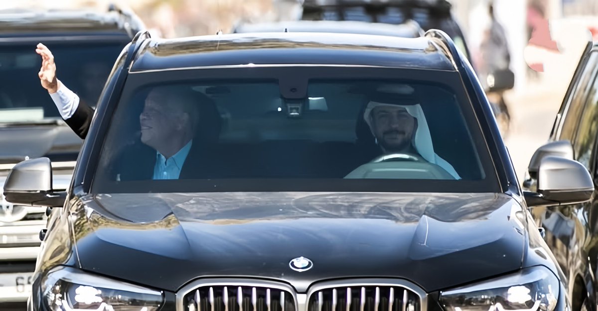 سيد البلاد وقائدها يصل الى أرض الوطن🇯🇴.