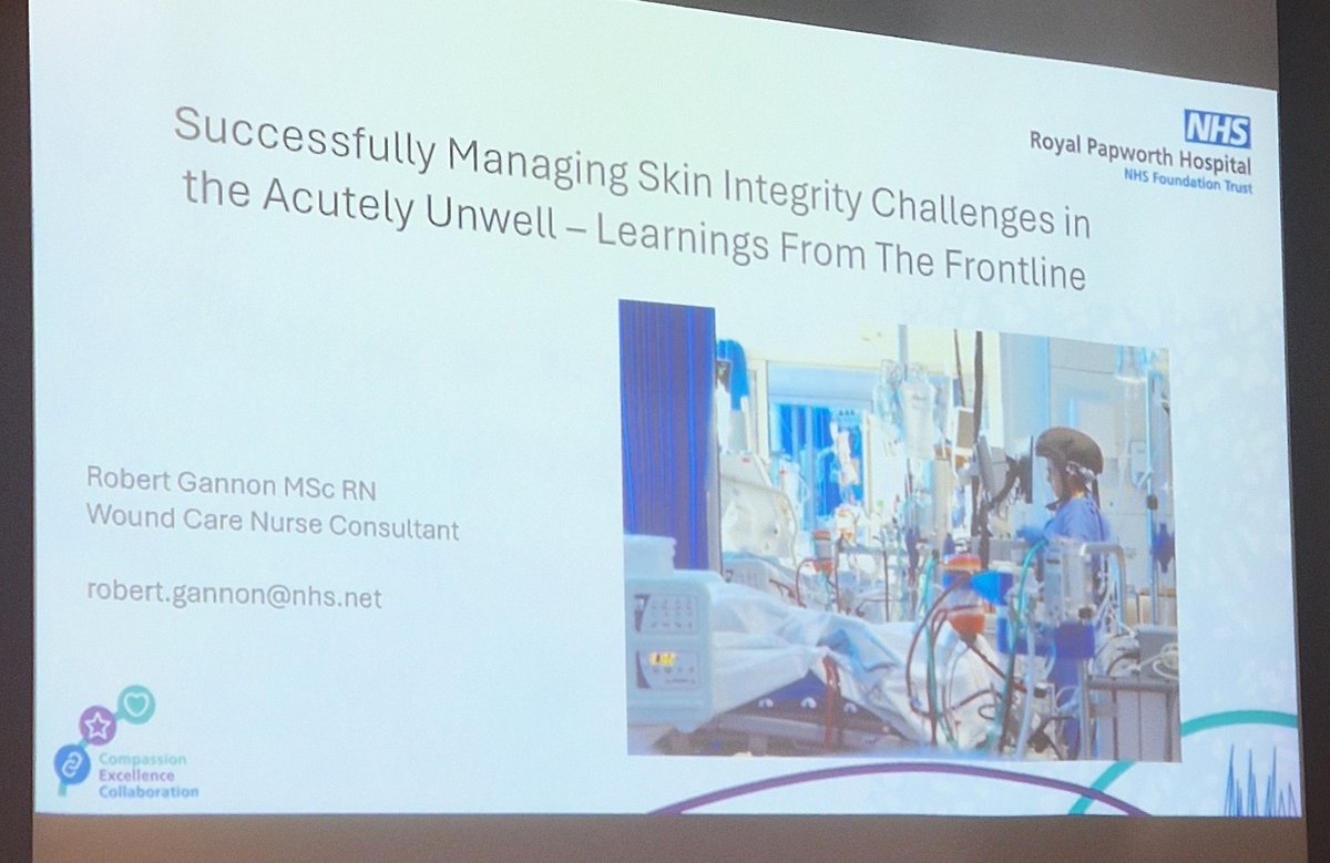 The significant impact of an ICU stay on the patients skin for the remainder of their journey to recovery