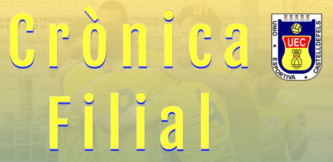 uecastelldefels's tweet photo. #Filials | 🟡🔵
📌 La @uecastelldefels B va encaixar diumenge la seva primera derrota de la segona volta, perdent a casa del @CFAEspluguenc (5-1) #3cat12
🔗 Més a https://t.co/6IntijqreM
#SomHiGrocs #LligaElit https://t.co/MpbC74Ftcs