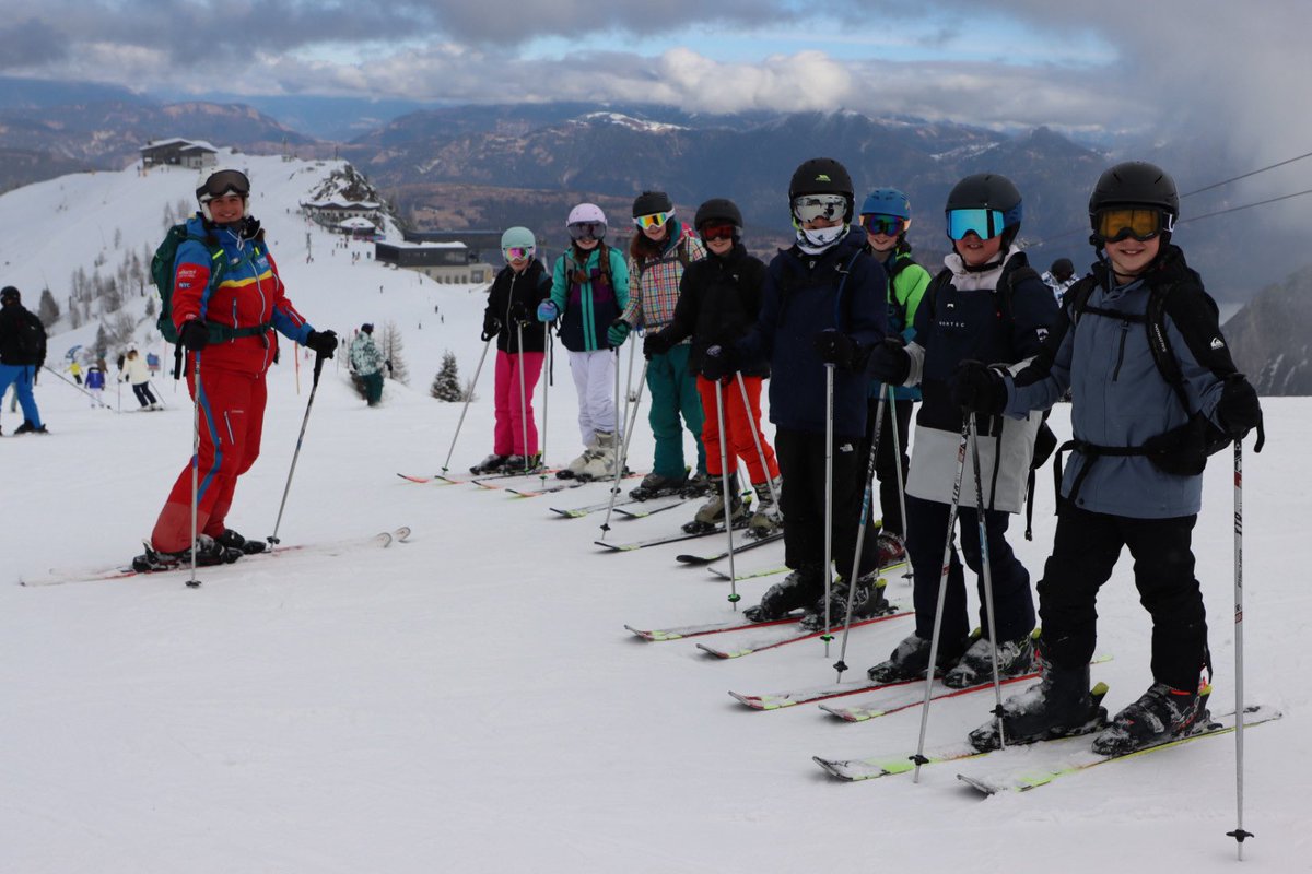 P7 SKI TRIP | It’s our penultimate day on the slopes and some of the groups have exciting plans, including an 8km ski back to the valley floor at the end of the day! ⛷️🎿😃