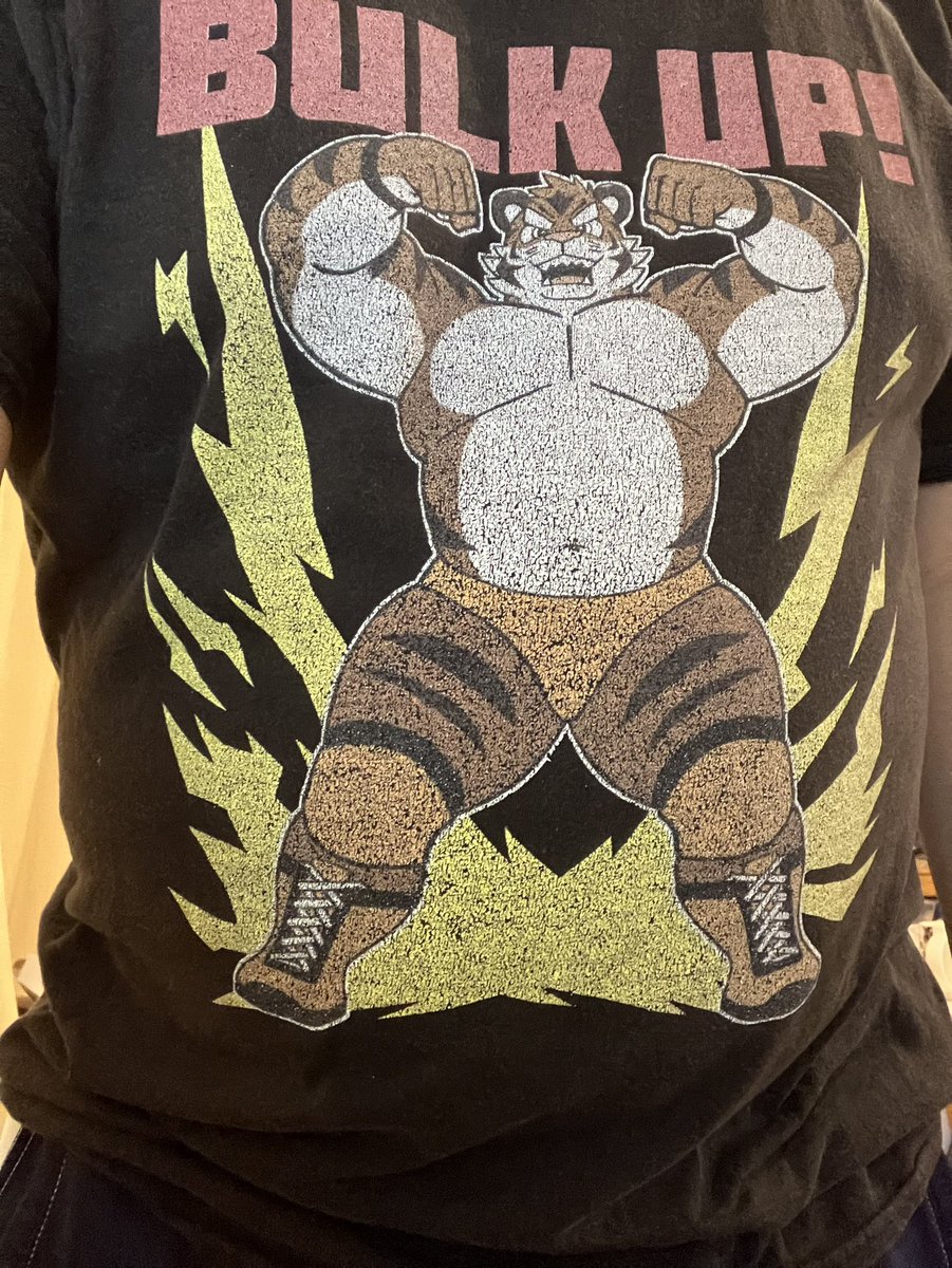 zunguri_kenta's tweet photo. なんだかんだ着てた虎鉄Tシャツ、古着屋に並べても違和感なくなってきたw https://t.co/2VUYTf4Uuv