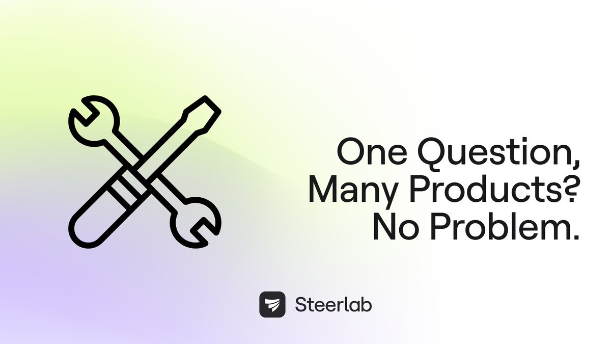 Managing RFPs for multiple products? Steerlab’s AI has you covered. It identifies the correct answers for each product based on context and confidence, ensuring you can handle even the most complex multi-product scenarios with ease. 🛠️

#RFP #RFPautomation #AIautomation