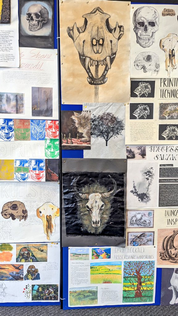 Wonderful work currently on display in Tech block... Come and see 🎉