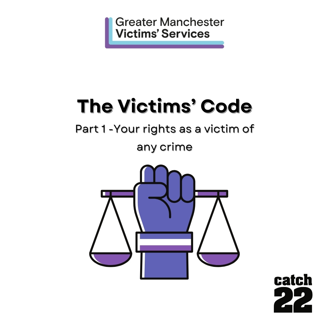 gmvictims's tweet image. 📜 The Victims&apos; Code sets out your rights if you&apos;ve been affected by crime.  At GMVS, we&apos;re here to support you—offering guidance, referrals, and help accessing your entitlements. You&apos;re not alone. 💙 #VictimsCode #SupportMatters #GMVS  ow.ly/qSEq50UZcjt