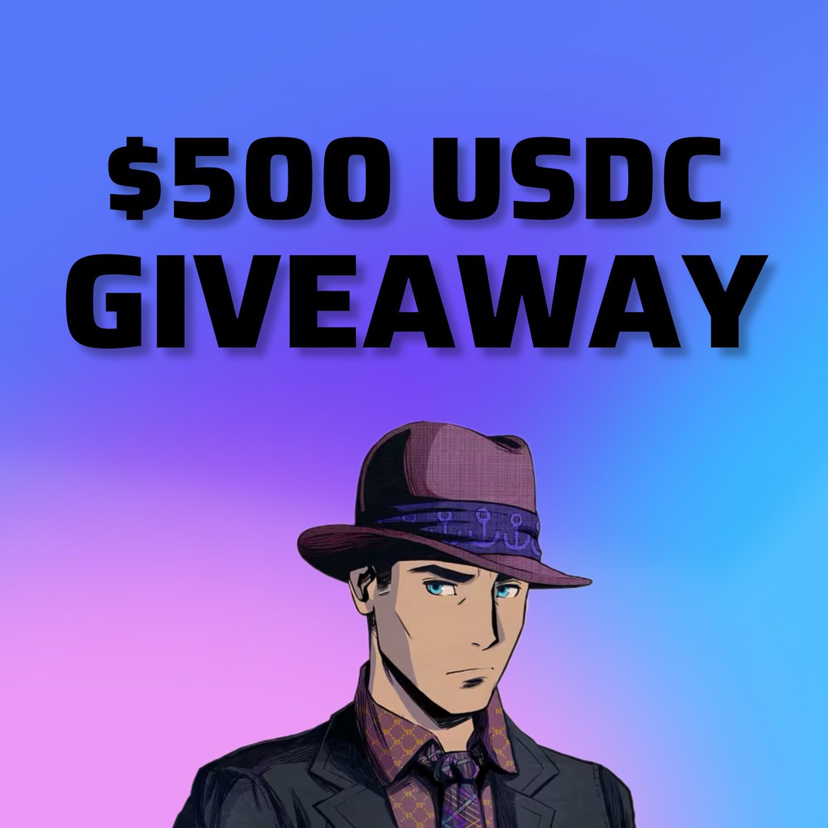 I am giving away $500 USDC 🎁

Like, retweet &amp; follow with notis on 🔔

Drop your $SOL address👇🏻

5x winners ~ $100 each ~ 24 hrs ⏰