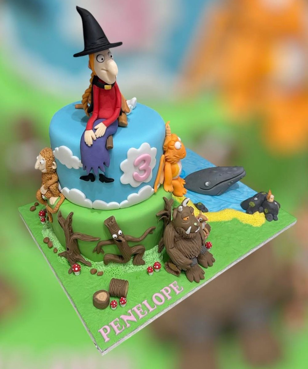 Delia Black (@deliablack03) on Twitter photo Spellbinding birthday cake for Penelope!
#roomonthebroom #monkeypuzzle #stickman #thewhaleandthesnail #thegruffalo #zog <a href="/donaldson_ju/">Julia Donaldson</a> Spellbinding birthday cake for Penelope!
#roomonthebroom #monkeypuzzle #stickman #thewhaleandthesnail #thegruffalo #zog <a href="/donaldson_ju/">Julia Donaldson</a>