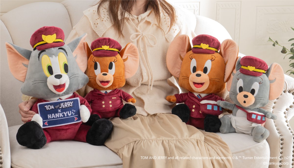 📣ご予約受付中🐱🐭 🧀ラッピング列車「トムとジェリー号」に乗って