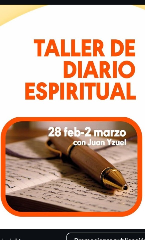 Invitación a participar en *Retiro Santa Teresa: Diario Espiritual* con Juan Yzuel. youtu.be/Lv7K9Q5FaAo
Todavía quedan plazas.