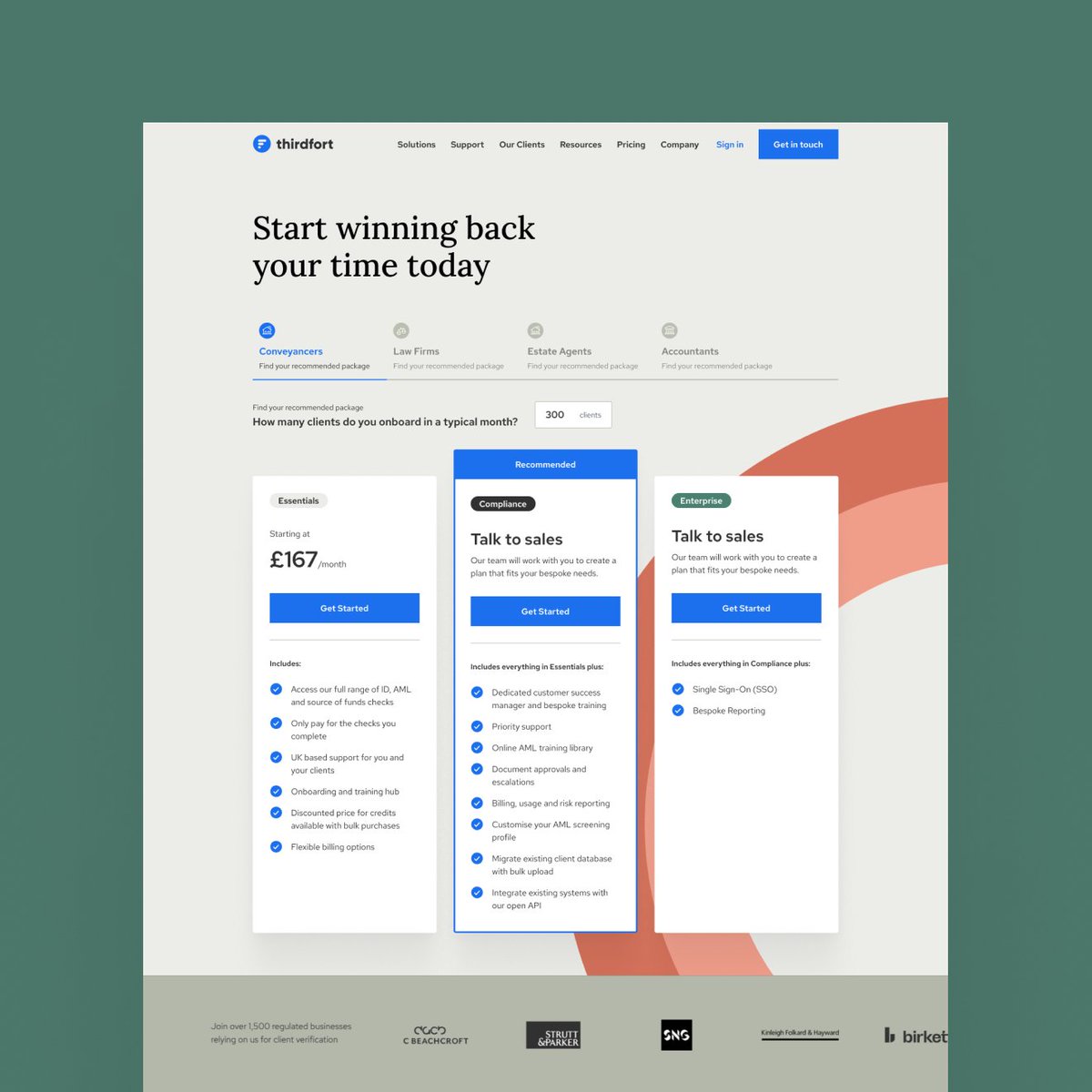 New pricing page for Thirdfort is live 🚀