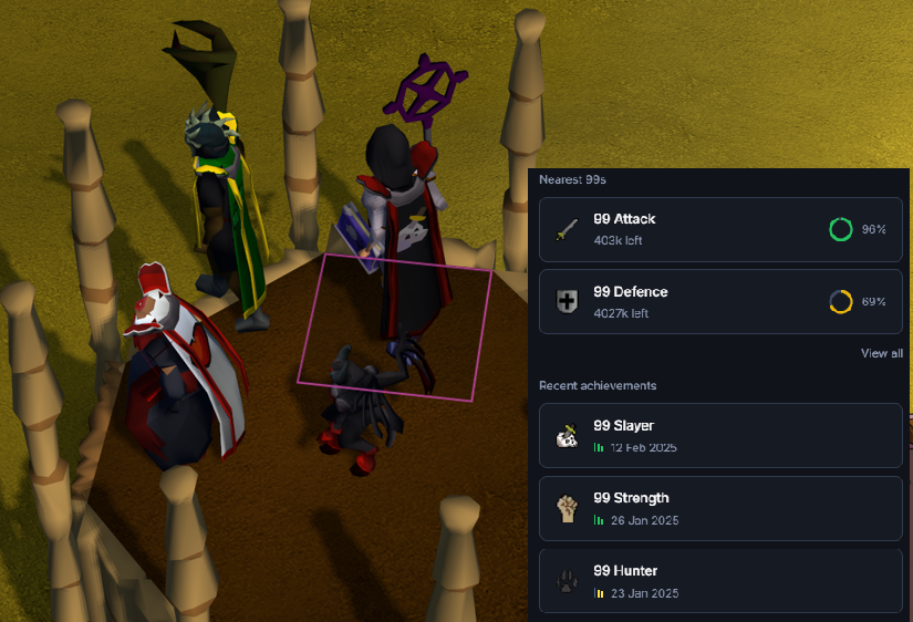 sez11e's tweet photo. 99 slayer &amp; 5 levels to max! https://t.co/PP21pp8cAm