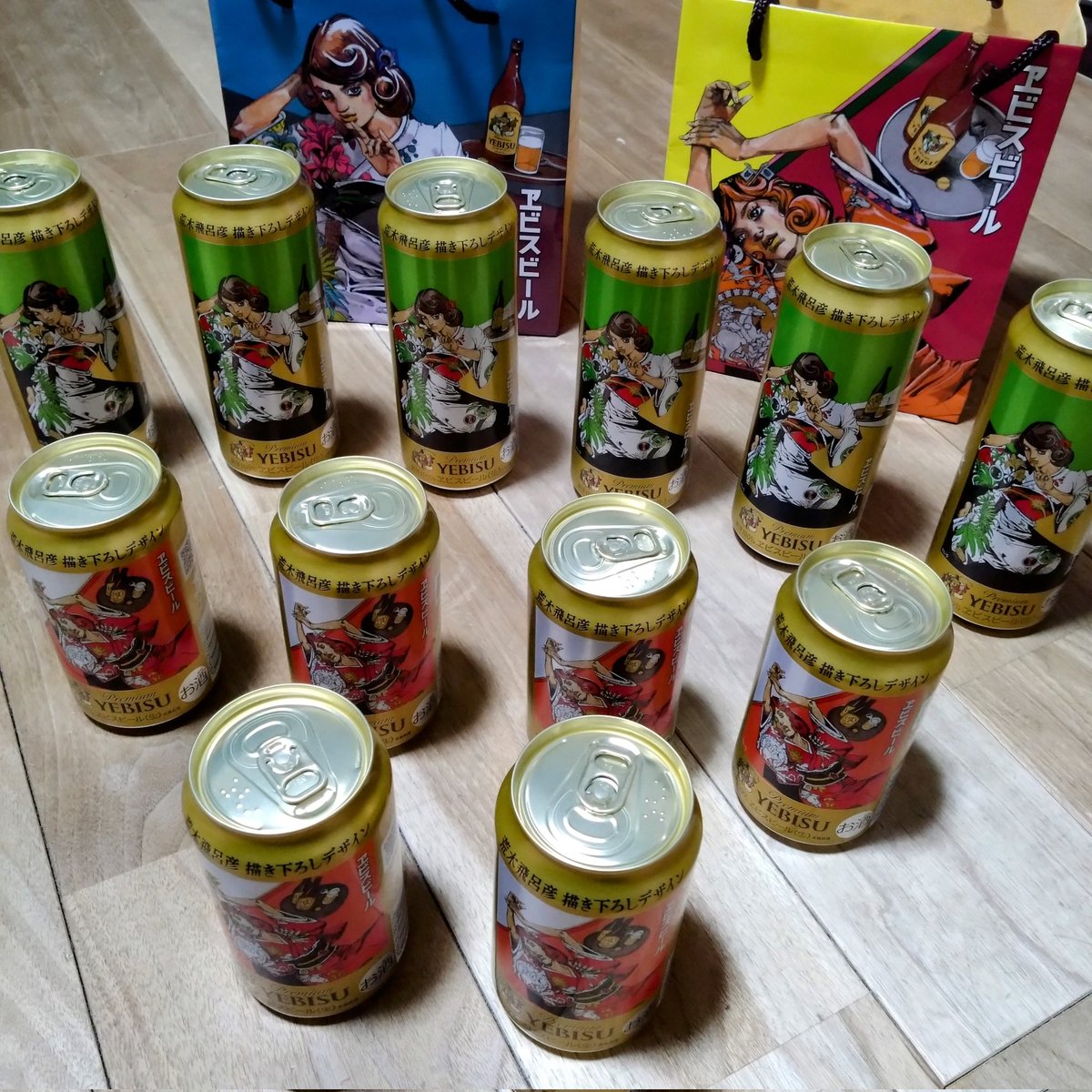 firegocco's tweet photo. ヱビスビール　荒木飛呂彦先生っ https://t.co/SKv99r9y5i