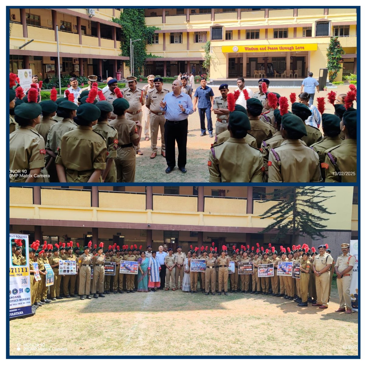 Telangana Anti Narcotics Bureau (@tg_anb) on Twitter photo TGANB held an awareness program at <a href="/stfrancishyd/">St. Francis College</a>. To educate effects of #drug Abuse & its serious consequences,attended by Sri Sandeep Shandilya,IPS (Retd.)Director,TGANB P.Sai Chaitanya,IPS,SP
& other officers attended the session.
Toll Free No-1908
<a href="/TelanganaDGP/">DGP TELANGANA POLICE</a> <a href="/TelanganaCMO/">Telangana CMO</a> TGANB held an awareness program at <a href="/stfrancishyd/">St. Francis College</a>. To educate effects of #drug Abuse & its serious consequences,attended by Sri Sandeep Shandilya,IPS (Retd.)Director,TGANB P.Sai Chaitanya,IPS,SP
& other officers attended the session.
Toll Free No-1908
<a href="/TelanganaDGP/">DGP TELANGANA POLICE</a> <a href="/TelanganaCMO/">Telangana CMO</a>
