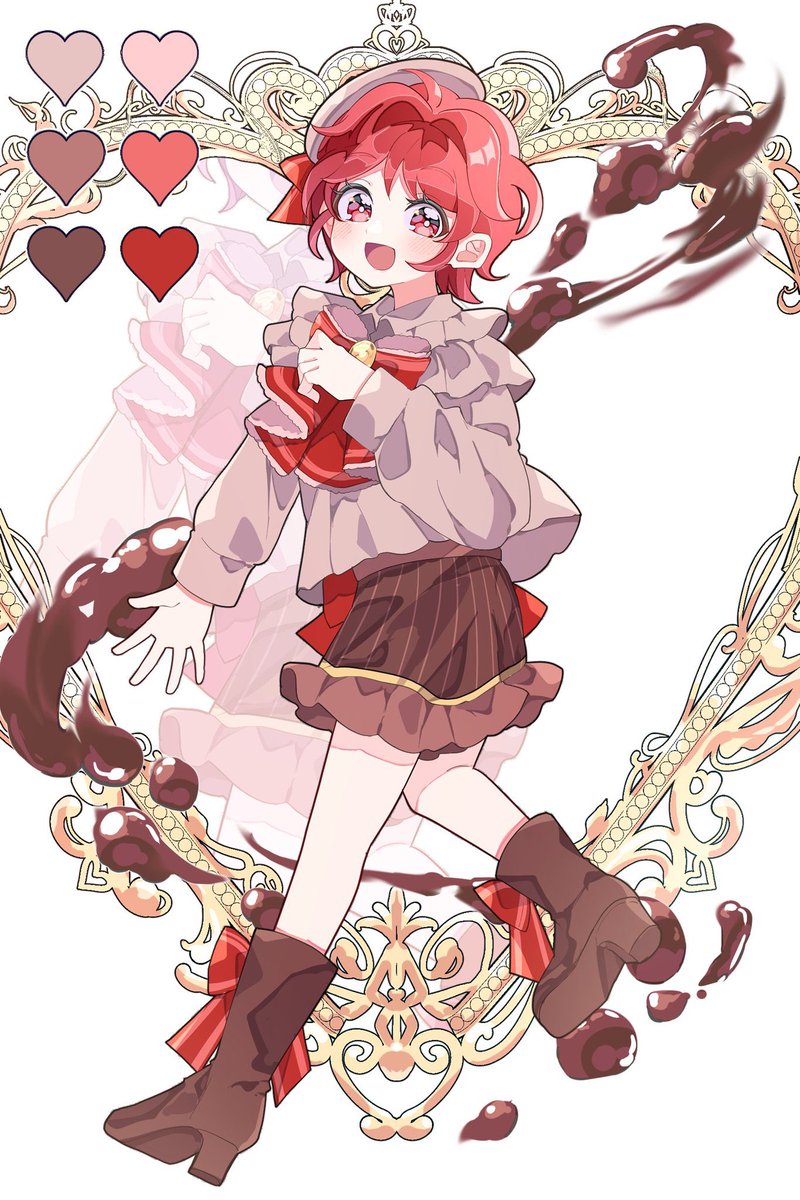 アイカツ！：一ノ瀬かえで
ミルクホワイトビターの3色です✨