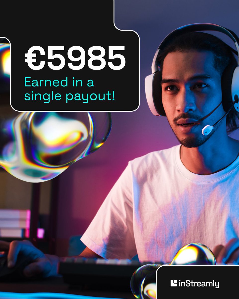 💥 2025 just started, and one streamer already bagged €5985 in January! 💰 A new year means new chances - are you next? Let's go! ✨

#sponsorship #streaming #twitch #youtubegaming