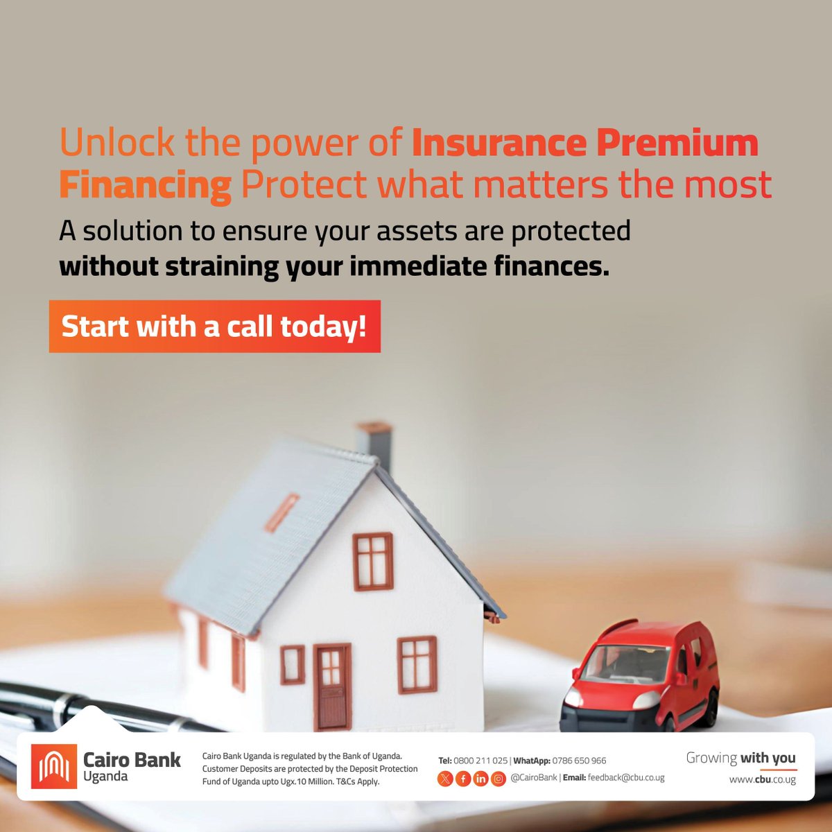 CairoBank's tweet image. Discover the benefits of Insurance Premium Financing with Cairo Bank! Safeguard what matters most with flexible payment options for your coverage. 

#InsurancePremiumFinancing #ProtectWhatMatters #CairoWay #GrowingwithYou