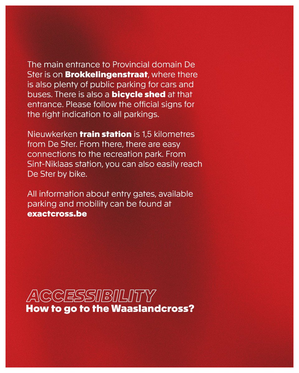 Fully prepared for the Waaslandcross? Here's your fan guide for Saturday in Sint-Niklaas! 📖 #SintNiklaas #Waaslandcross #ExactCross