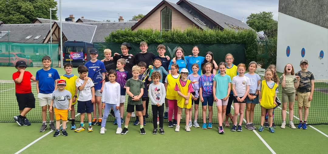 EASTER SPORTS CAMPS 7th-11th APRIL
For 5yrs to 12yrs.
9.30am-3.30pm.
Half day &amp; full day available.
Tennis, Squash, Table Tennis, Racketball and lots more fun such as basketball, football, rounders, unihoc, capture the flag, etc. Get in touch to book a place!