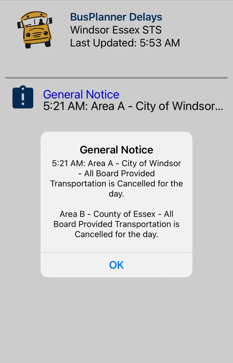 All board provided transportation is cancelled all day Thursday February 13th. Schools are open for learning! Parent-Teacher Conferences will proceed as planned.  <a href="/gecdsbpro/">GECDSB PR</a>
