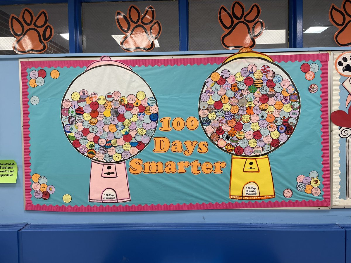 Happy 100th Day of School! Here are some pictures from our school-wide art project celebrating this special day! <a href="/LindenPS/">Linden Public Schools</a> <a href="/AtiyaYPerkins/">Atiya Y Perkins Ed. D.</a> <a href="/MrWalkerLPS/">David Walker</a> <a href="/principalglong/">Gwendolyn Long</a> <a href="/AngeloTMonaco/">Angelo Monaco, Ed.M.</a> #LindenCelebrates