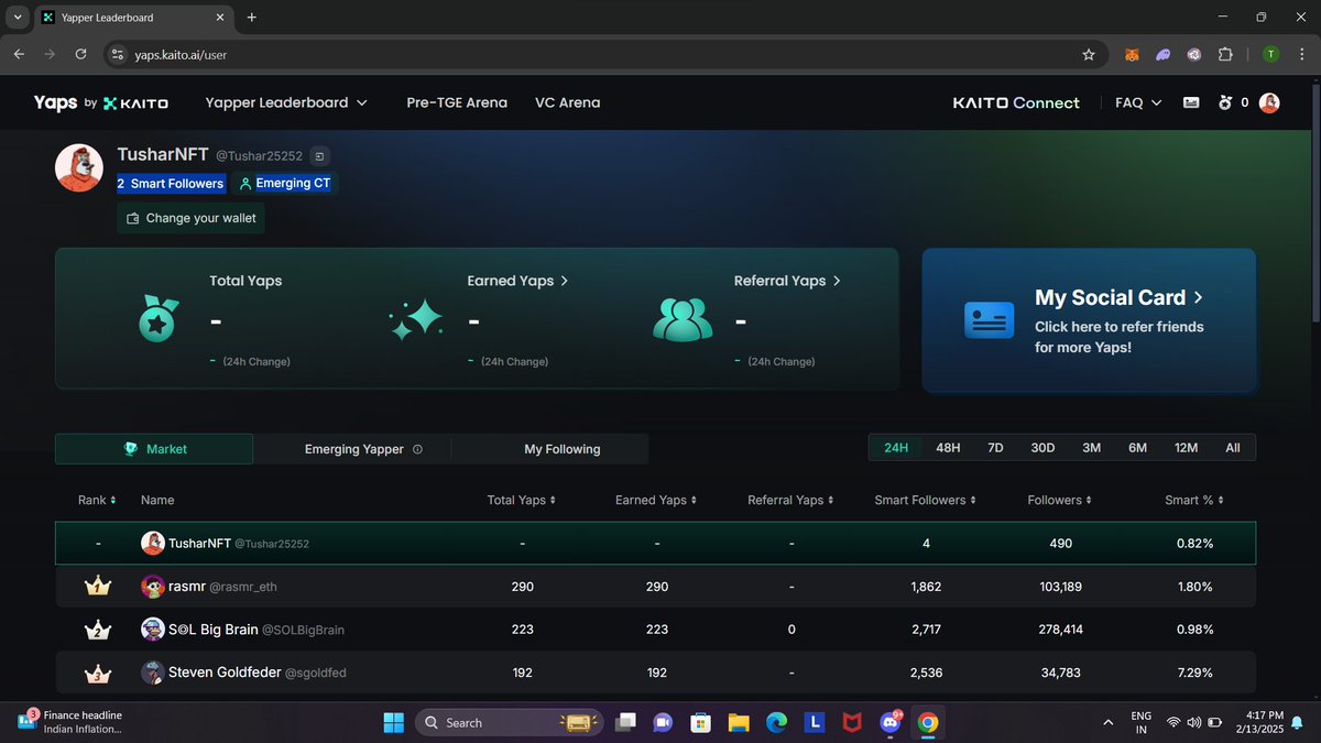 just started @_kaitoai today ,lets see how far we can grow 

might giveaway some $$ when target completes