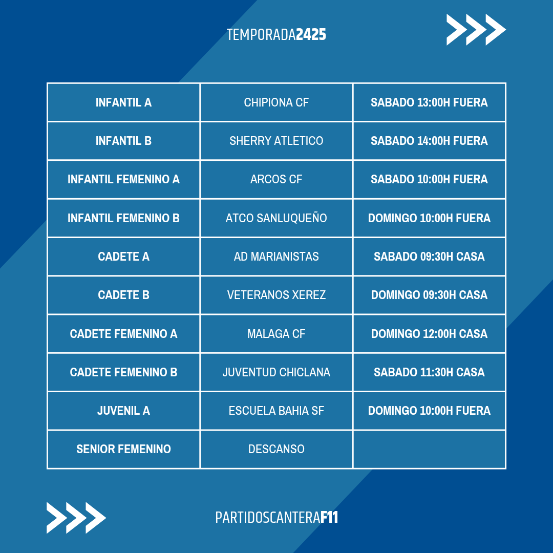 cdguada_oficial's tweet photo. 👦⏱️ HORARIOS CANTERA | Aquí os dejamos los horarios para este fin de semana. https://t.co/3Ms7DvwA5t